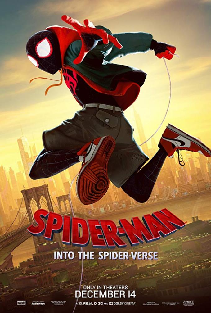 Beste animatiefilm: Spider-Man: Into the Spider-Verse