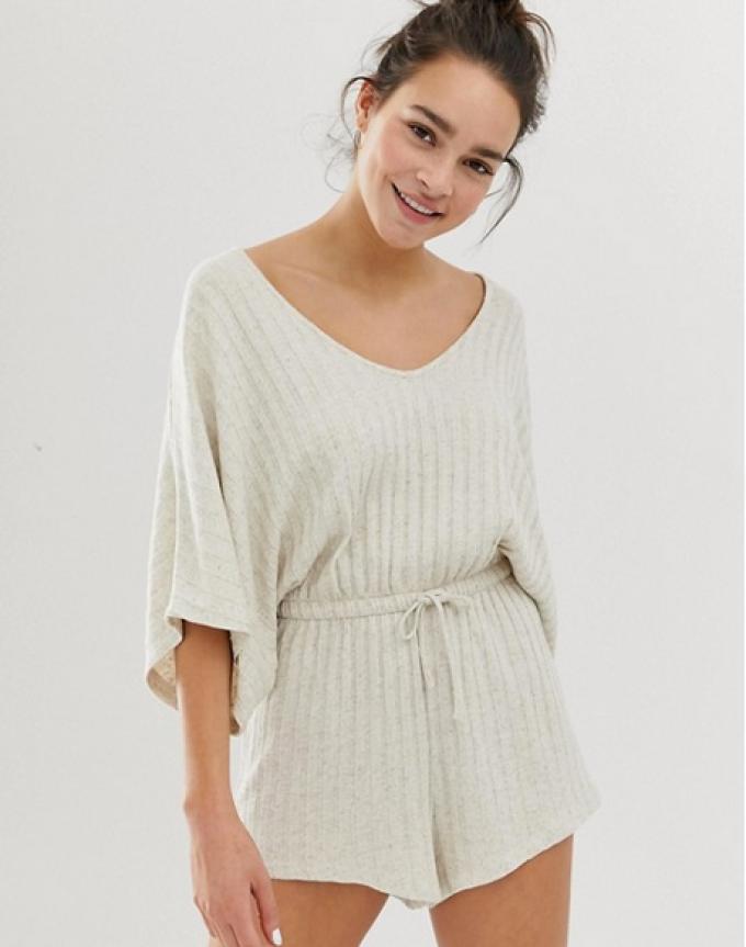Combishort côtelé - Asos