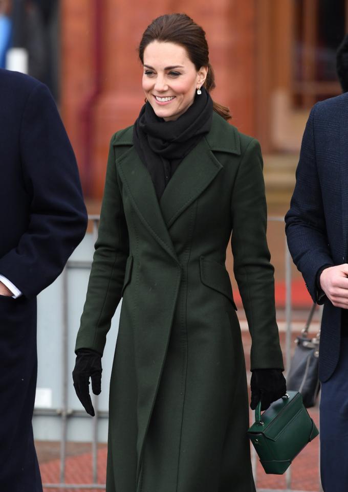 Kate tijdens een koninklijk bezoek aan Blackpool