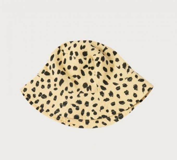 Vissershoedje in Leopard-print