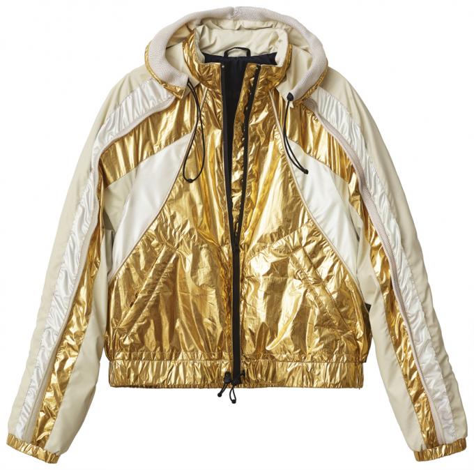 H&M Studio S/S 19 Luxueuze bomber in wit en goud