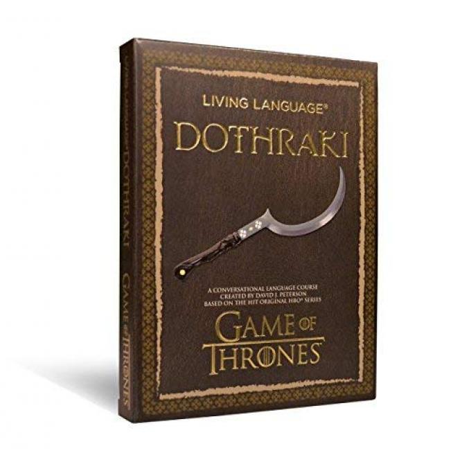 Un livre pour apprendre la langue des Dothraki