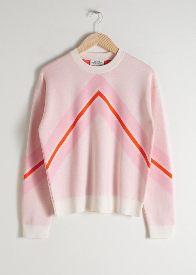 Roze sweater