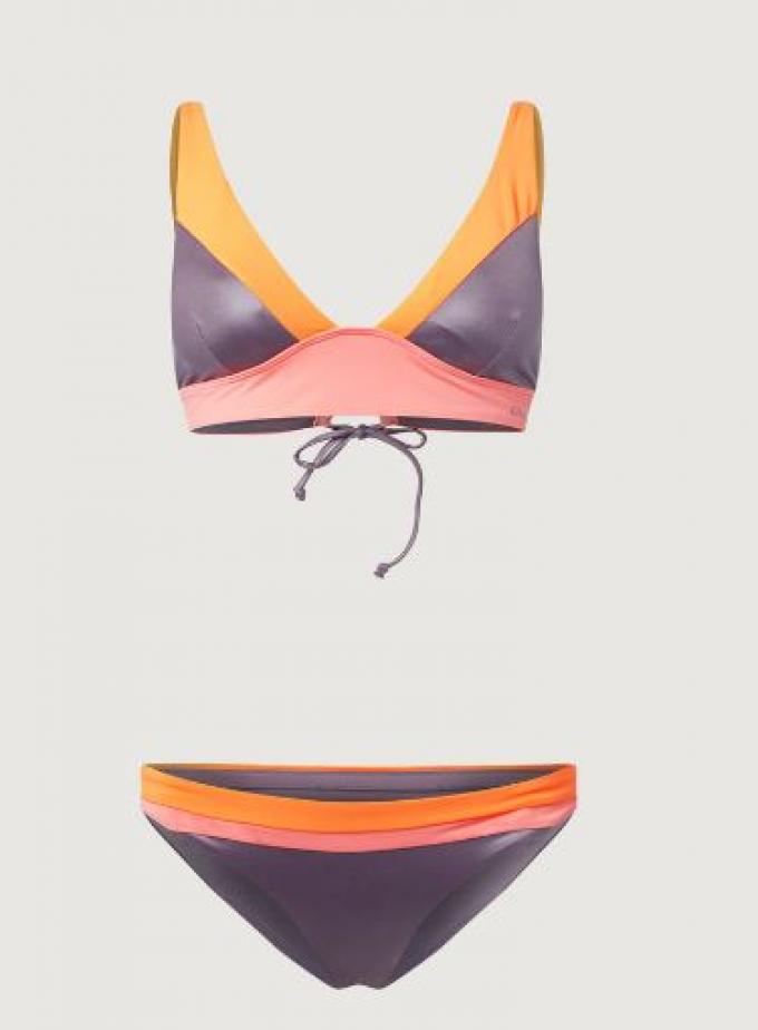 Laguna bikini in paars, geel & oranje
