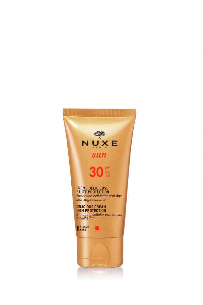 9. Delicious cream SPF 30 - Nuxe