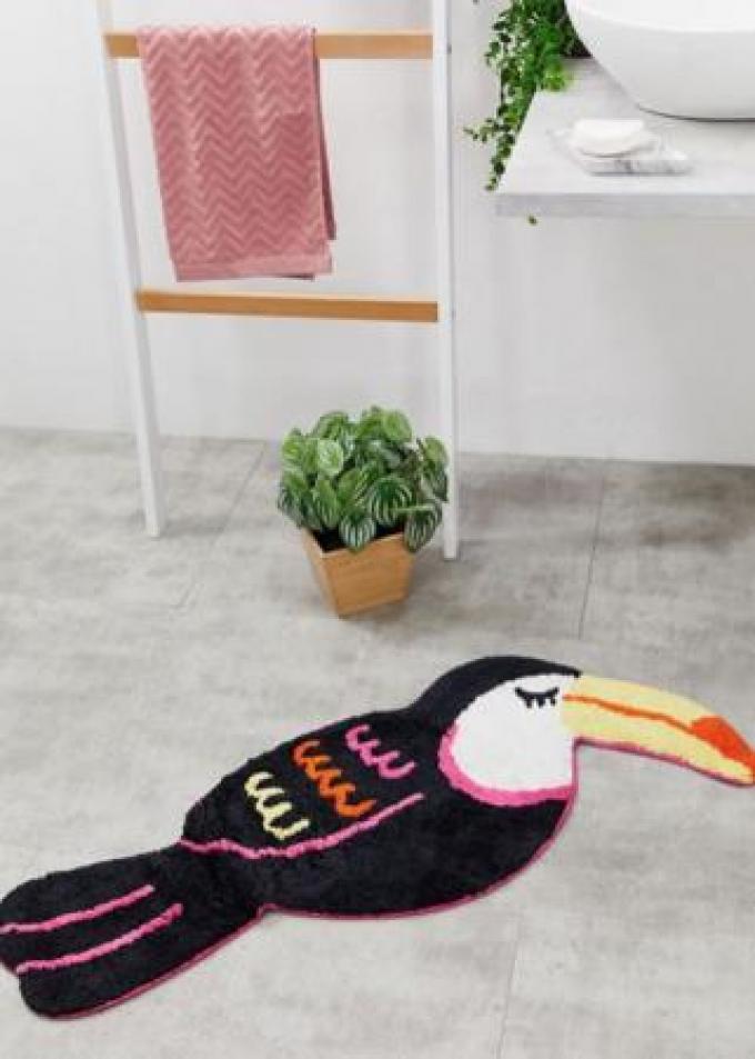 Mat in de vorm van een toekan