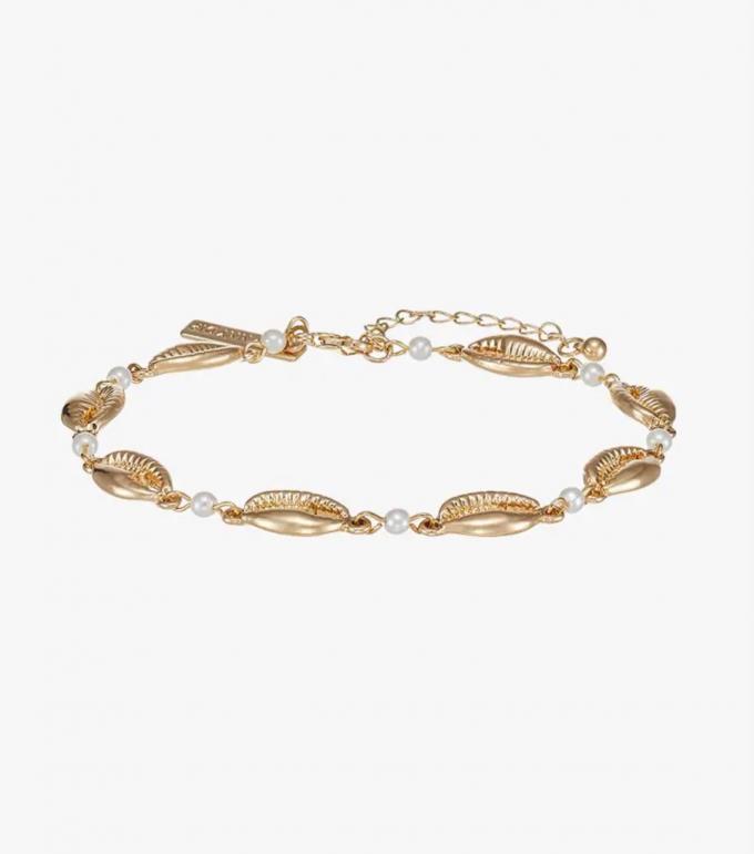 Cowry anklet