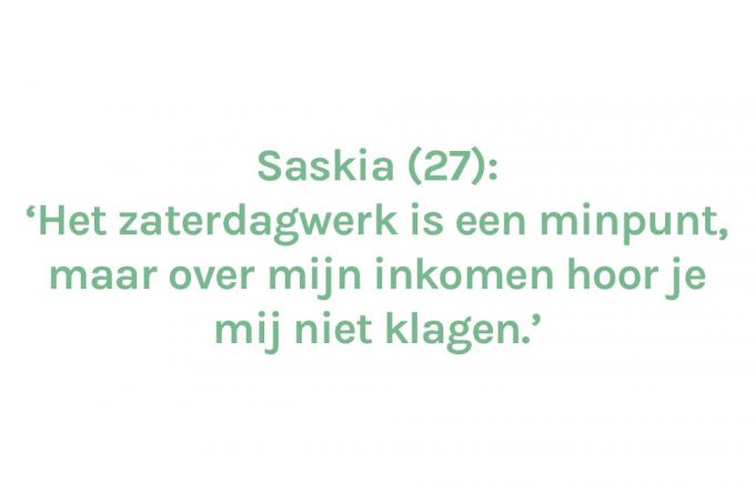 Saskia (27) - € 1.500 (4/5de) + € 200 (bijberoep)