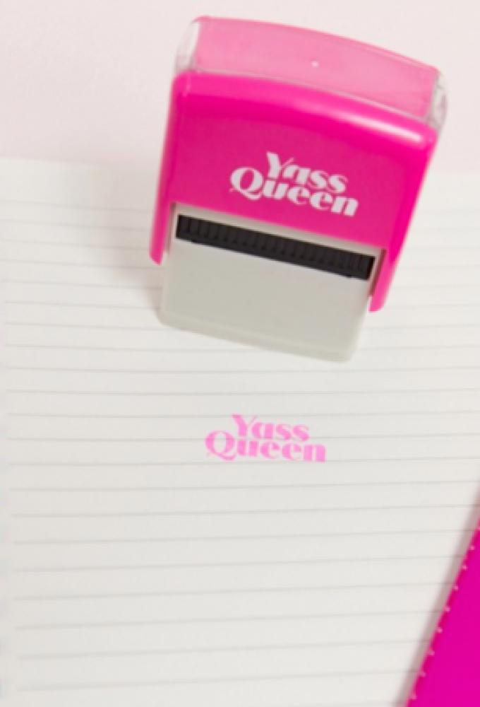 Roze stempel 'Yass Queen'