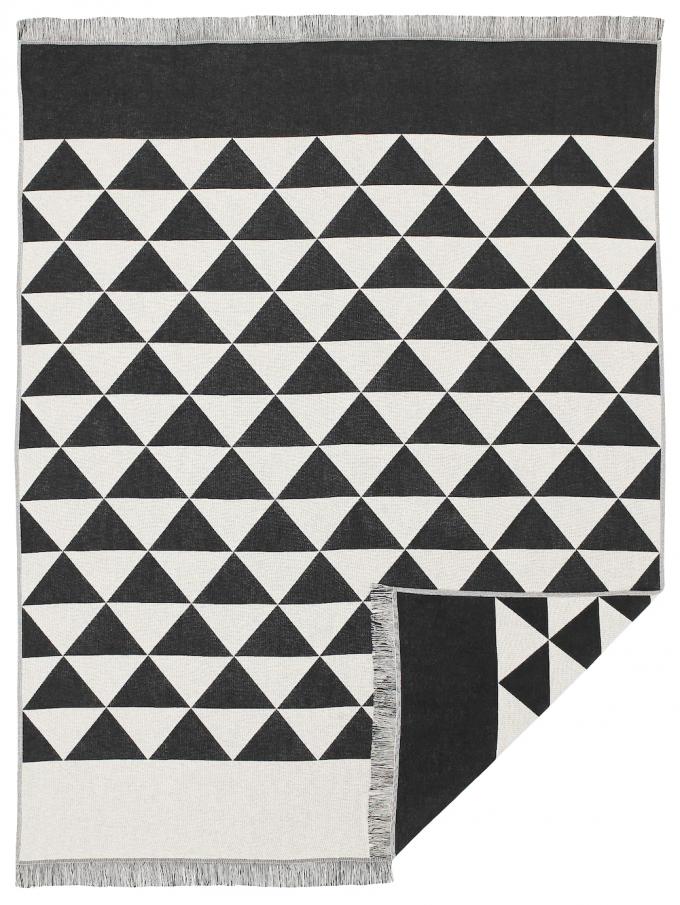 Plaid met grafische print Johanne