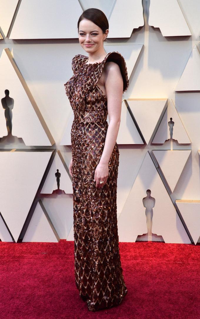 Emma Stone op de Oscars