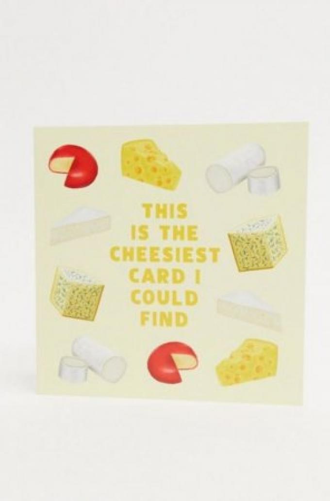The Cheesiest Card I Could I Find