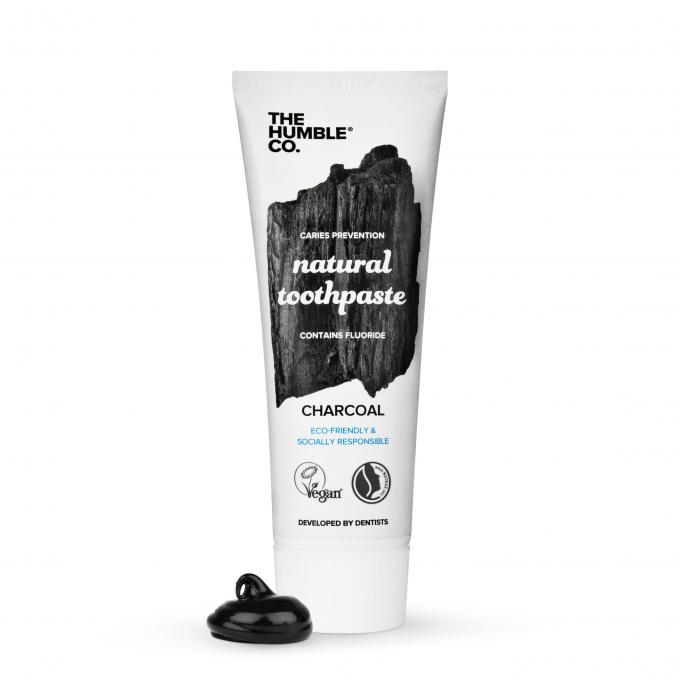 Charcoal Natural Toothpaste met fluoride