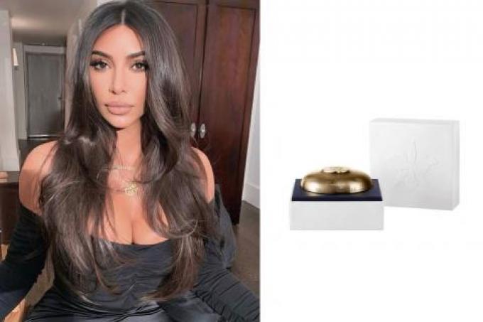 Kim Kardashian - Orchidée Impériale Rich Cream de Guerlain