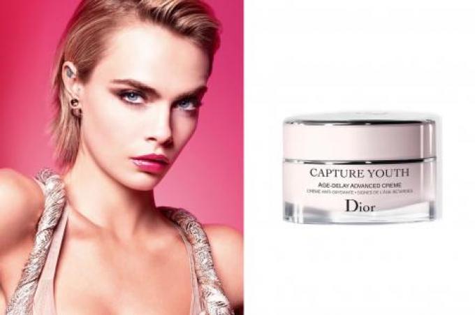 Cara Delevingne - Capture Youth Age-Delay Advanced Creme de Dior