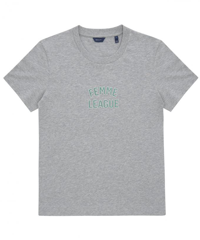Femme League grijze t-shirt