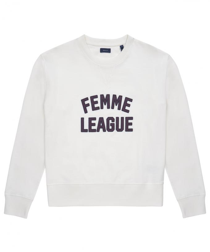 Femme League witte sweater