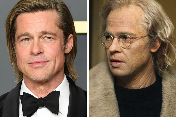 Brad Pitt dans l'Étrange Hitoire de Benjamin Button