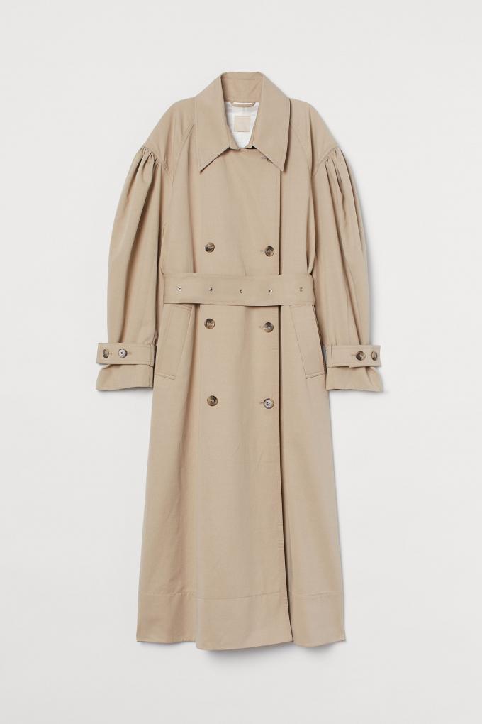 Trench à manches bouffantes - H&M
