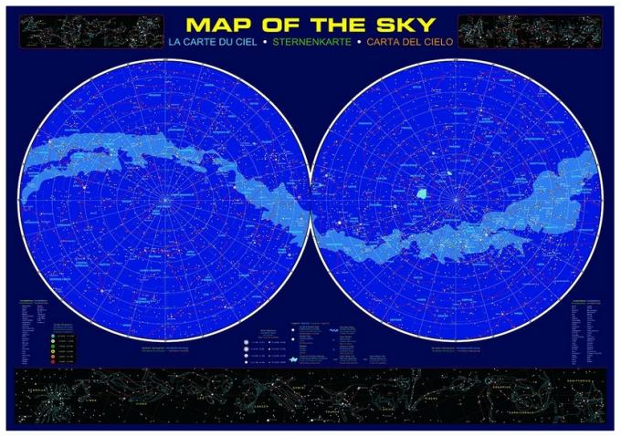 Carte du ciel - 1000 pièces
