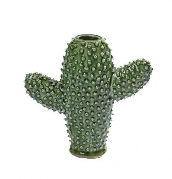 Vaas in de vorm van een cactus