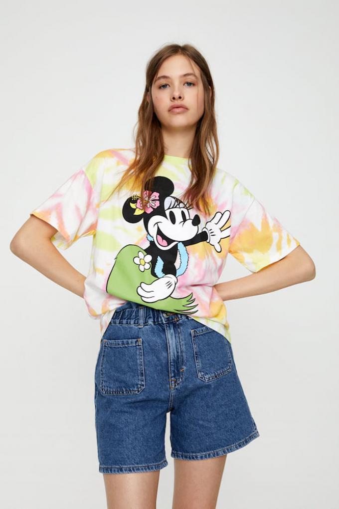 T-shirt met Minnie Mouse