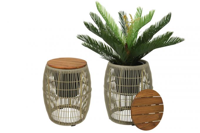 Bijzettafel Seville beige