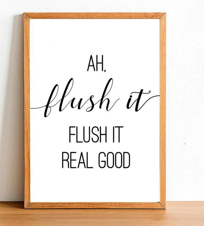 Flush it real good.