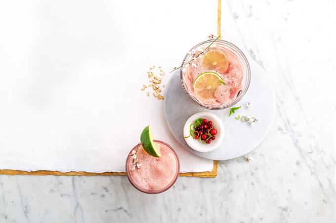 Haver en Veenbessen Mocktail