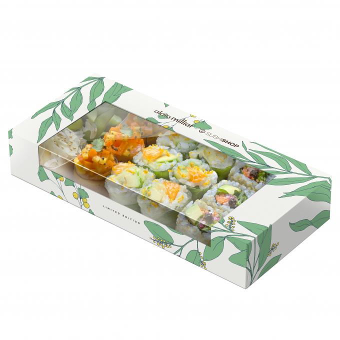 1. De Veggie Box van Sushi Shop x Alain Milliat