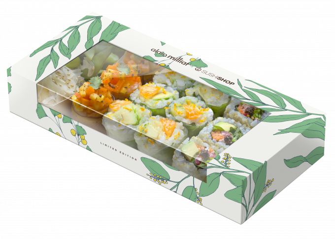 La veggie Box Sushi Shop par Alain Milliat