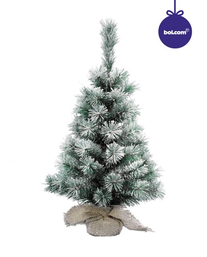 Minikunstboom met sneeuw