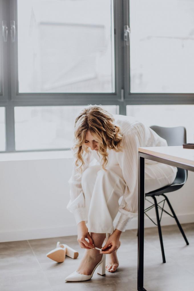 La coiffure et les chaussures