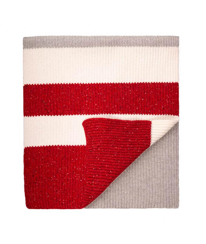 L'écharpe tricotée