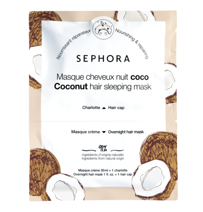 Masque cheveux nuit de Sephora