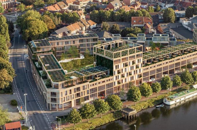 Nieuw Woningbouwproject Op Site Van Marcke Langs Kolenkaai KW Be