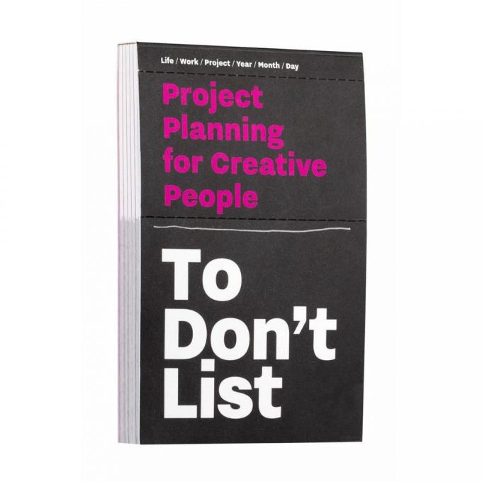 Projectplanner To Don't List