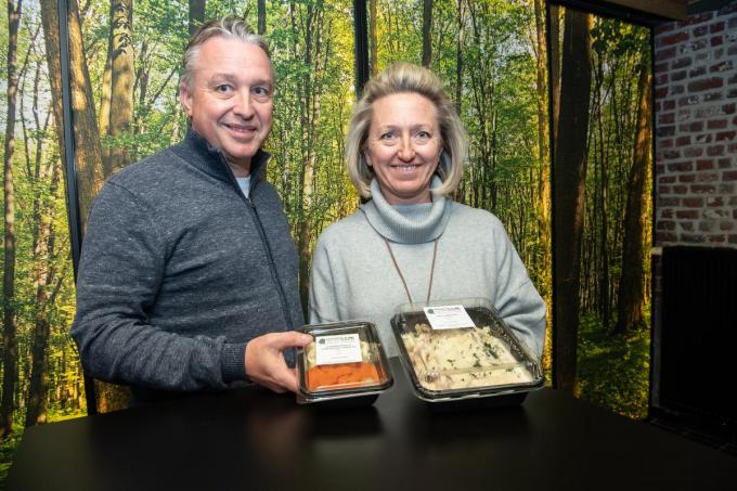 Wim Degezelle en Hilde Donck in ‘t Rhodesgoed.©Frank Meurisse foto Frank