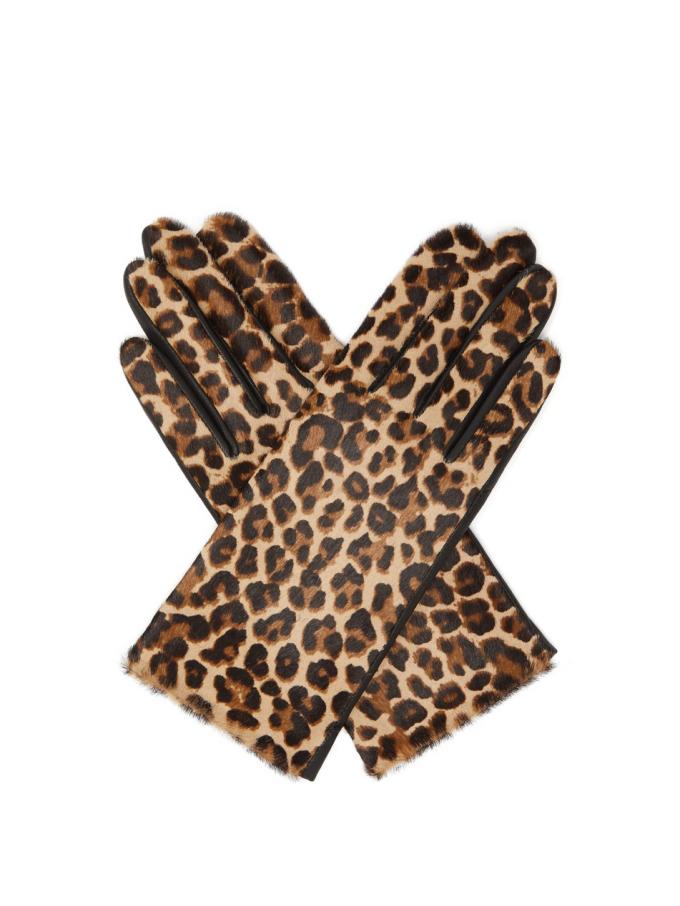Iman - Leopard handschoenen