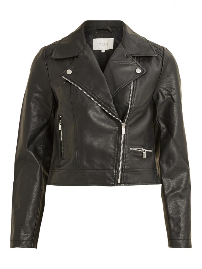 Agyness Deyn - leren biker jacket