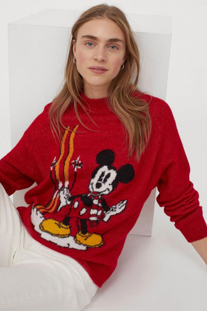 Gebreide trui Mickey Mouse