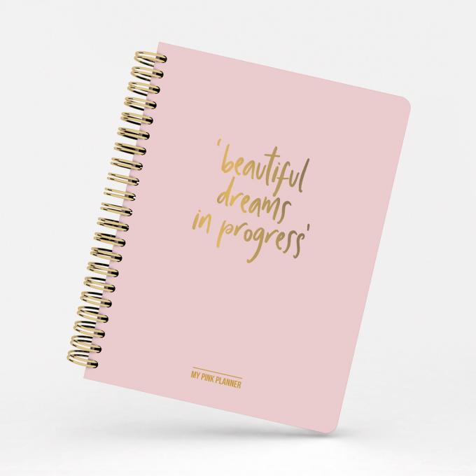Planner 'Beautiful dreams in progress'