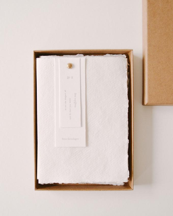 Briefpapier met mooie boodschappen