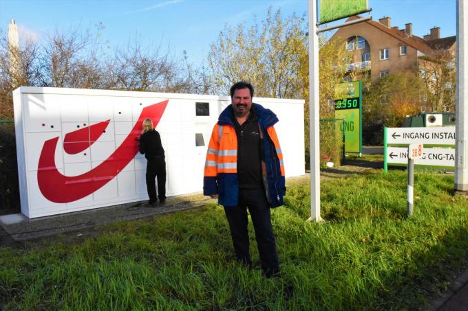 “Leveringen in pakjesautomaten zijn veel ecologischer dan thuisleveringen. “©LUDO-OSTIJN LOO