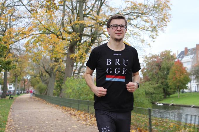 Matthias Blondelle liep dit jaar iedere maand een marathon. (foto ACR)