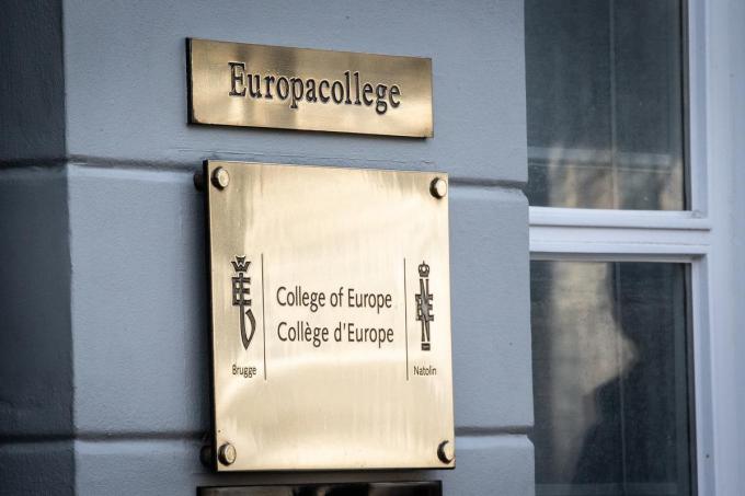 Het Europacollege in Brugge.©KURT DESPLENTER BELGA
