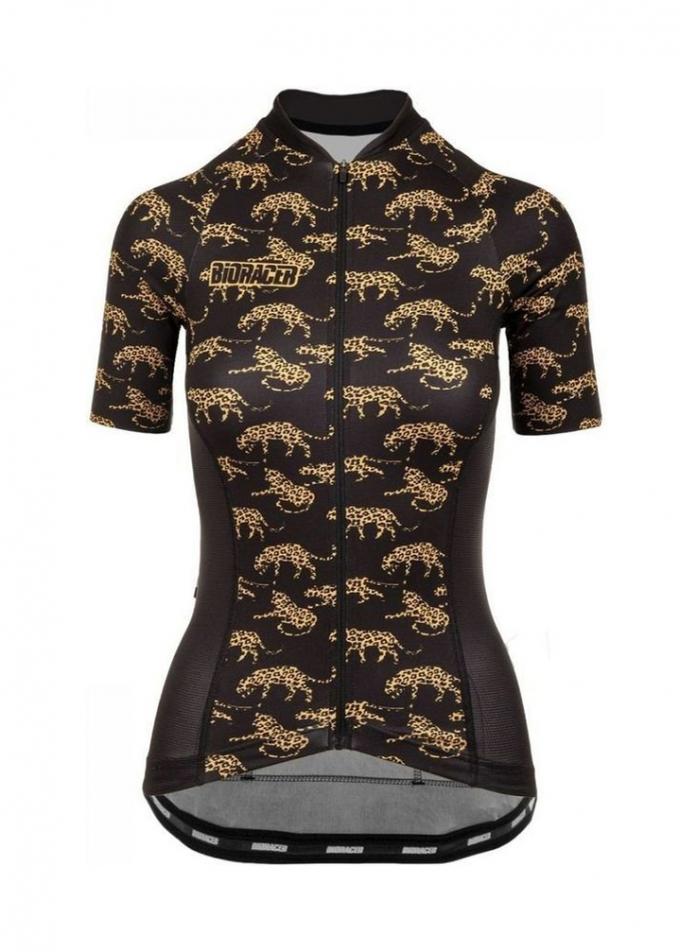 Shirt met luipaardmotief