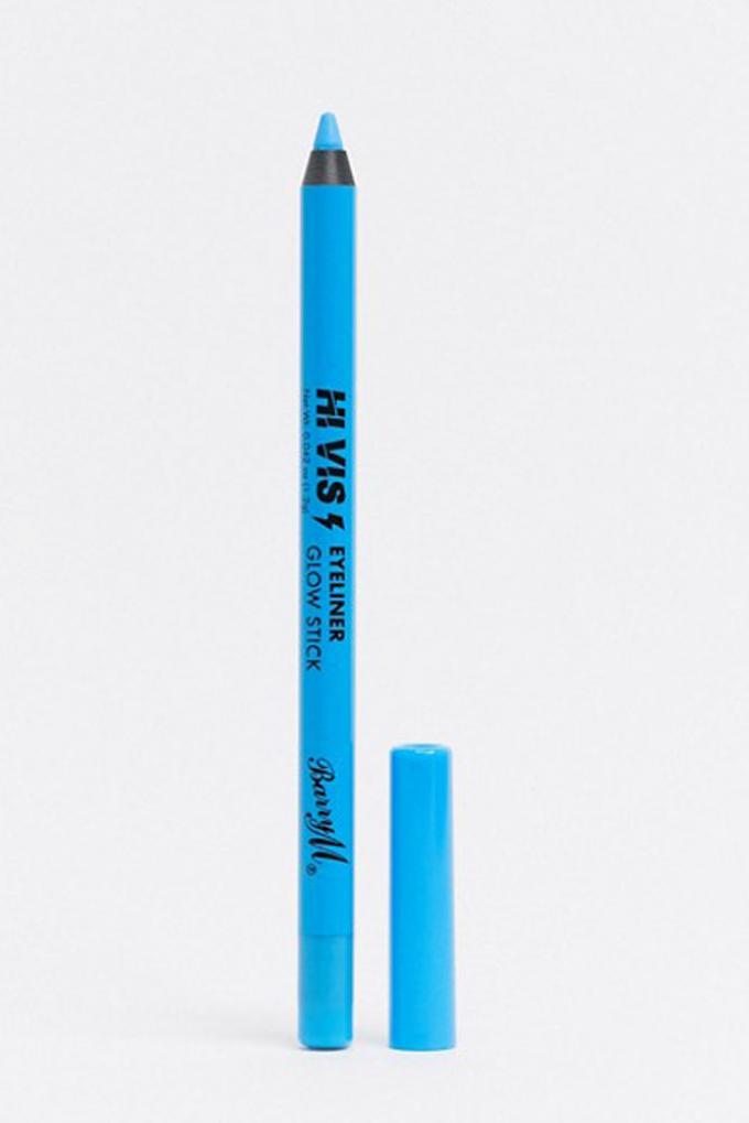 Felblauwe eyeliner