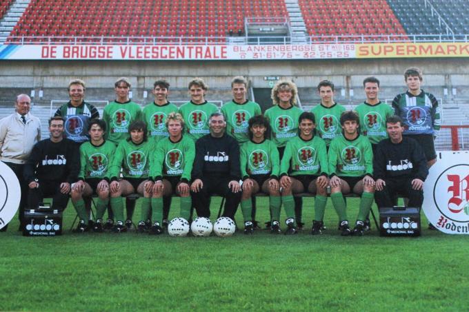 Yves Vanderhaeghe speelde eerder bij Cercle Brugge (archieffoto 1988).© ACR