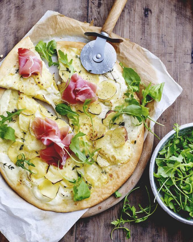 Pizza tartiflette